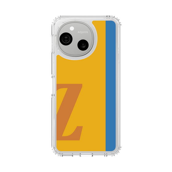 スリムプロテクションケース［ オリジナル - initial color line - Z orange ］