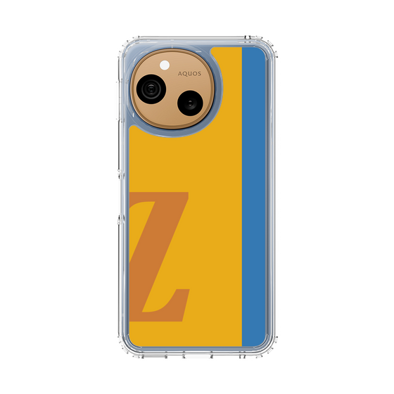 スリムプロテクションケース［ オリジナル - initial color line - Z orange ］