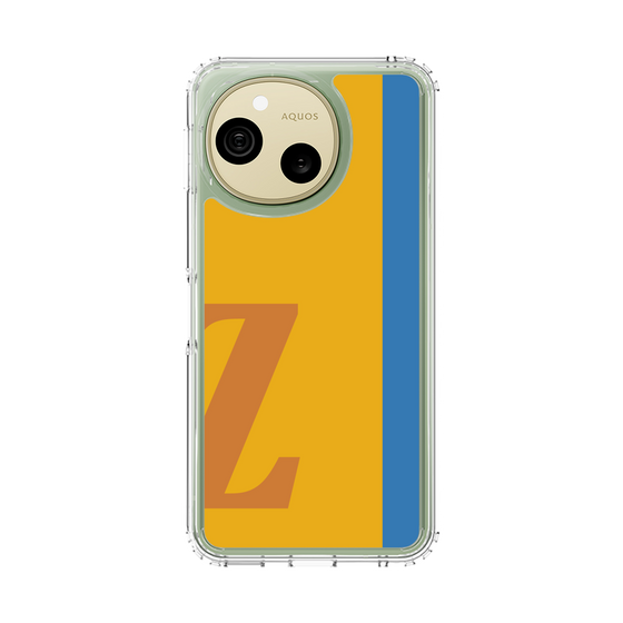 スリムプロテクションケース［ オリジナル - initial color line - Z orange ］