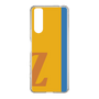スリムプロテクションケース［ オリジナル - initial color line - Z orange ］