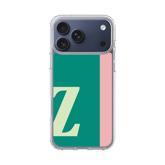 スリムプロテクションケース［ オリジナル - initial color line - Z green ］