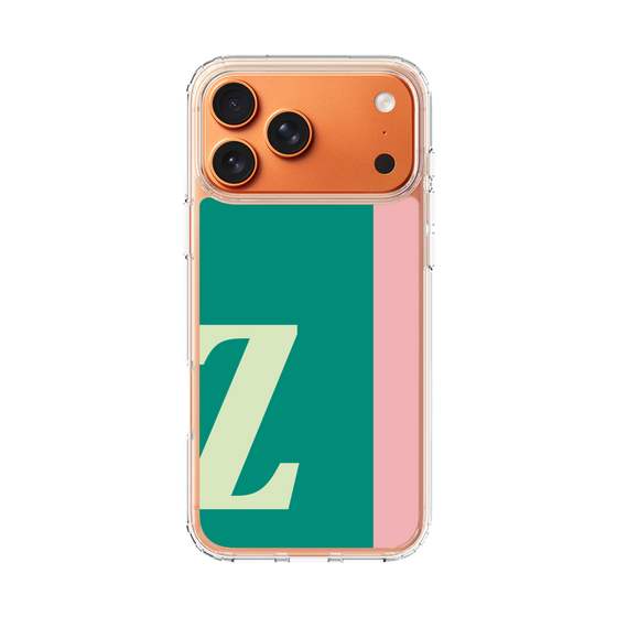 スリムプロテクションケース［ オリジナル - initial color line - Z green ］