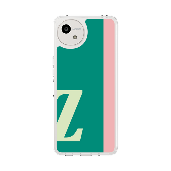 スリムプロテクションケース［ オリジナル - initial color line - Z green ］