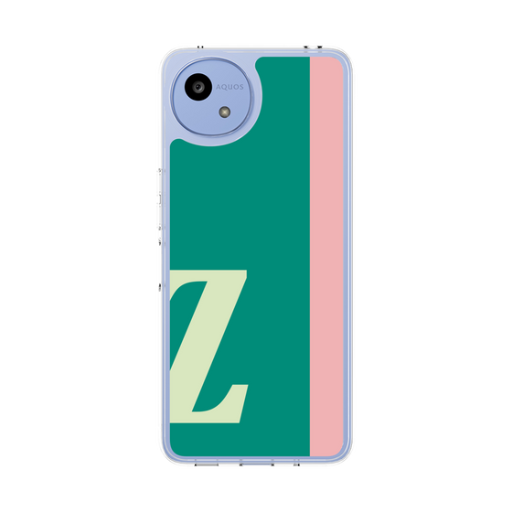 スリムプロテクションケース［ オリジナル - initial color line - Z green ］