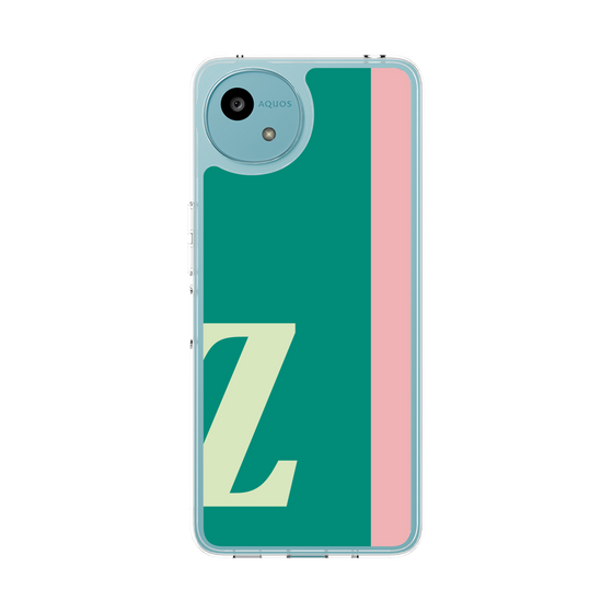 スリムプロテクションケース［ オリジナル - initial color line - Z green ］