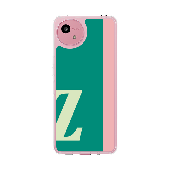 スリムプロテクションケース［ オリジナル - initial color line - Z green ］