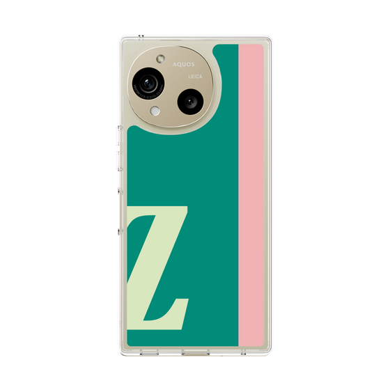 スリムプロテクションケース［ オリジナル - initial color line - Z green ］