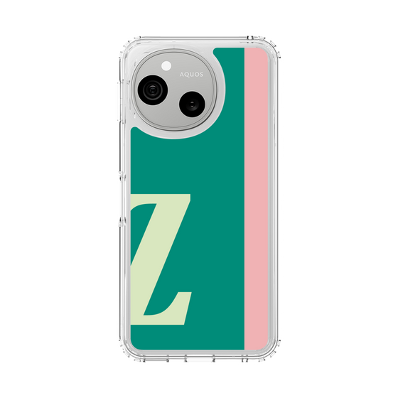 スリムプロテクションケース［ オリジナル - initial color line - Z green ］