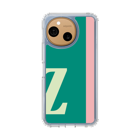 スリムプロテクションケース［ オリジナル - initial color line - Z green ］
