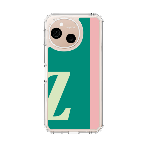 スリムプロテクションケース［ オリジナル - initial color line - Z green ］