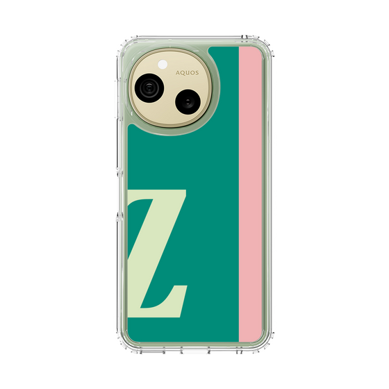 スリムプロテクションケース［ オリジナル - initial color line - Z green ］