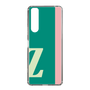 スリムプロテクションケース［ オリジナル - initial color line - Z green ］