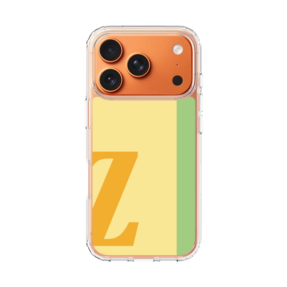 スリムプロテクションケース［ オリジナル - initial color line - Z yellow ］