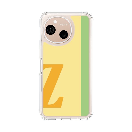 スリムプロテクションケース［ オリジナル - initial color line - Z yellow ］