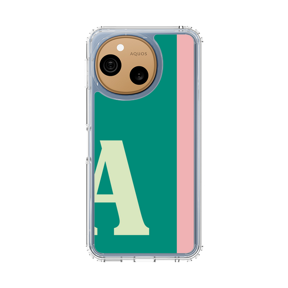 スリムプロテクションケース［ オリジナル - initial color line - A green ］