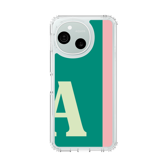 スリムプロテクションケース［ オリジナル - initial color line - A green ］