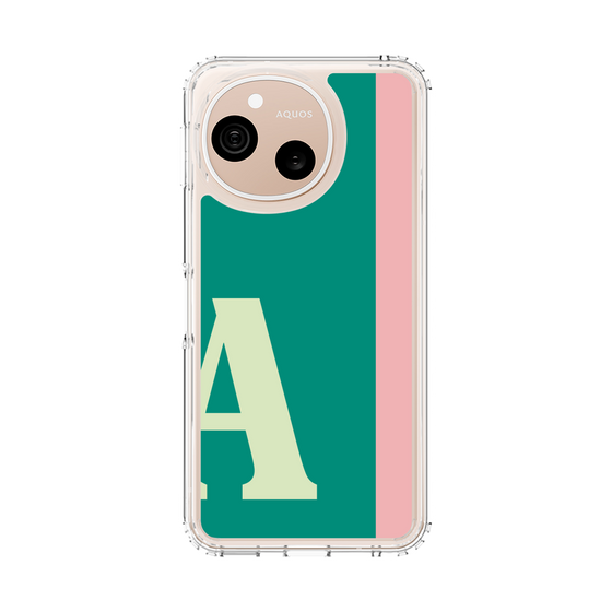 スリムプロテクションケース［ オリジナル - initial color line - A green ］