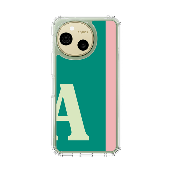 スリムプロテクションケース［ オリジナル - initial color line - A green ］