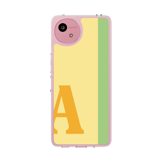 スリムプロテクションケース［ オリジナル - initial color line - A yellow ］