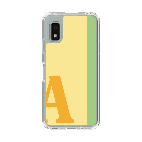 スリムプロテクションケース［ オリジナル - initial color line - A yellow ］