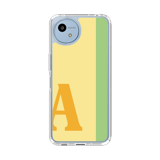 スリムプロテクションケース［ オリジナル - initial color line - A yellow ］