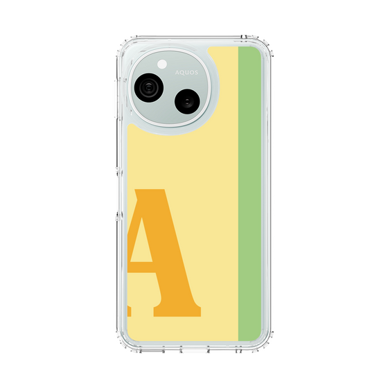 スリムプロテクションケース［ オリジナル - initial color line - A yellow ］