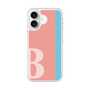 スリムプロテクションケース［ オリジナル - initial color line - B pink ］