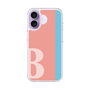 スリムプロテクションケース［ オリジナル - initial color line - B pink ］
