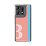 スリムプロテクションケース［ オリジナル - initial color line - B pink ］