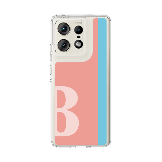 スリムプロテクションケース［ オリジナル - initial color line - B pink ］