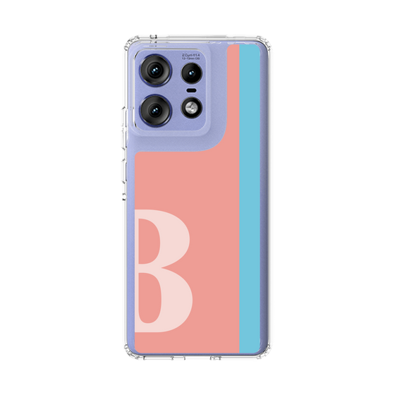 スリムプロテクションケース［ オリジナル - initial color line - B pink ］