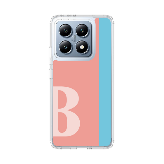 スリムプロテクションケース［ オリジナル - initial color line - B pink ］
