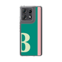 スリムプロテクションケース［ オリジナル - initial color line - B green ］