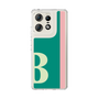スリムプロテクションケース［ オリジナル - initial color line - B green ］