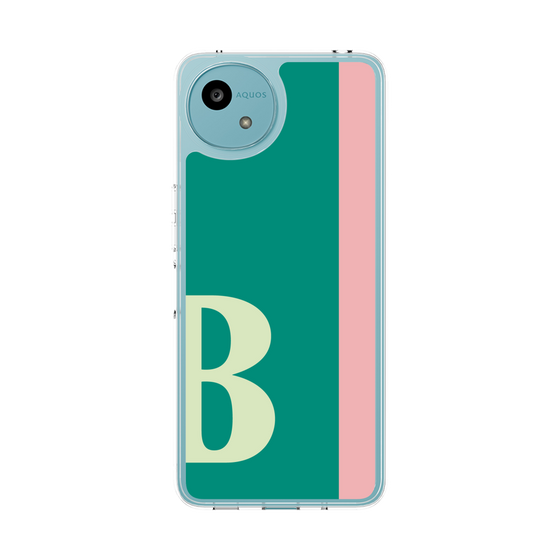 スリムプロテクションケース［ オリジナル - initial color line - B green ］