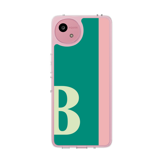 スリムプロテクションケース［ オリジナル - initial color line - B green ］