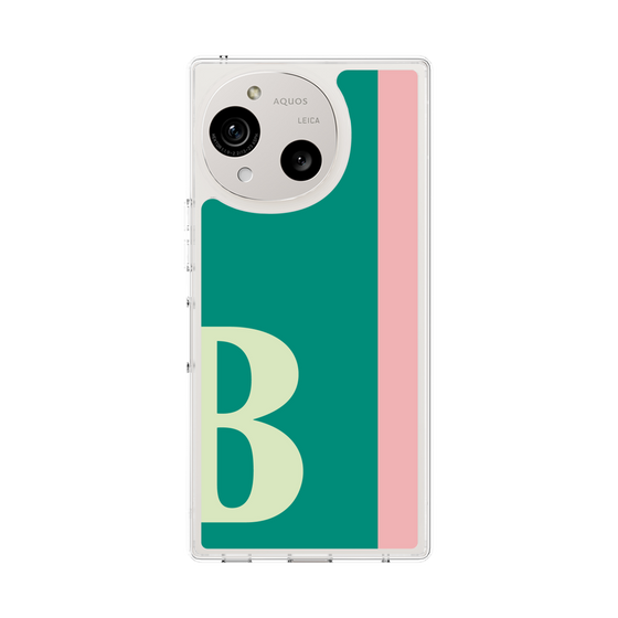 スリムプロテクションケース［ オリジナル - initial color line - B green ］