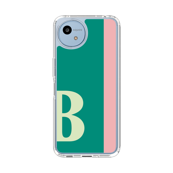 スリムプロテクションケース［ オリジナル - initial color line - B green ］