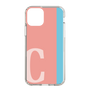 スリムプロテクションケース［ オリジナル - initial color line - C pink ］