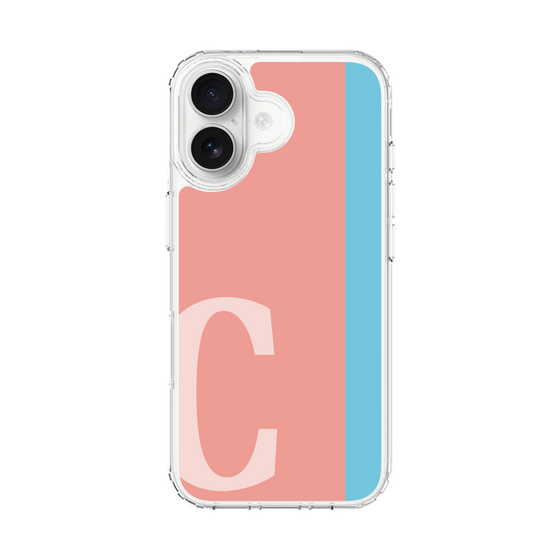 スリムプロテクションケース［ オリジナル - initial color line - C pink ］