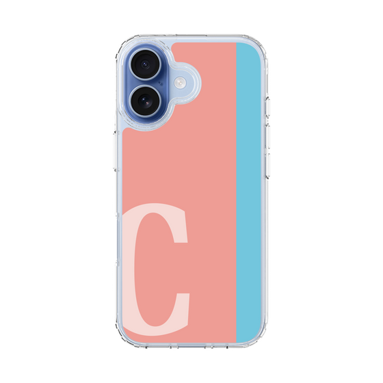 スリムプロテクションケース［ オリジナル - initial color line - C pink ］