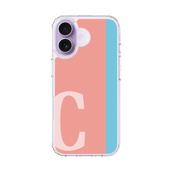 スリムプロテクションケース［ オリジナル - initial color line - C pink ］