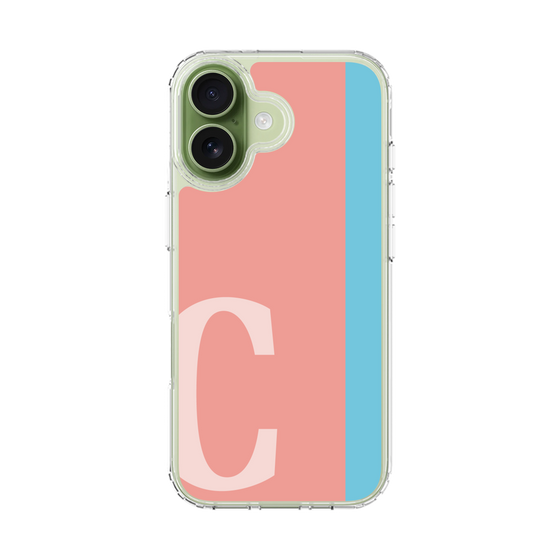 スリムプロテクションケース［ オリジナル - initial color line - C pink ］