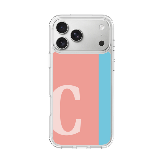 スリムプロテクションケース［ オリジナル - initial color line - C pink ］