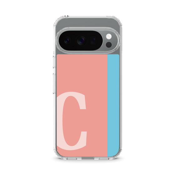 スリムプロテクションケース［ オリジナル - initial color line - C pink ］