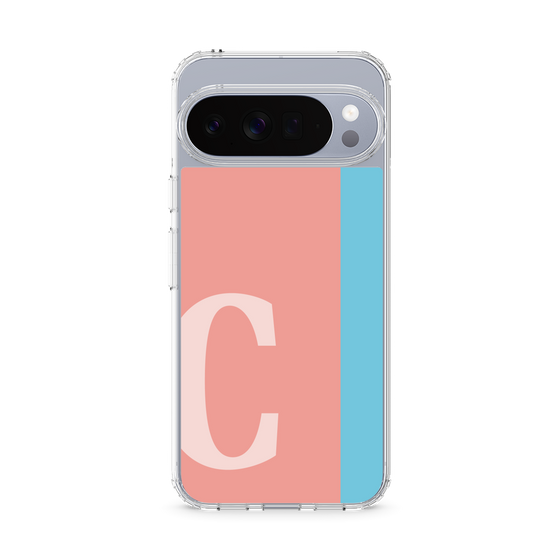 スリムプロテクションケース［ オリジナル - initial color line - C pink ］