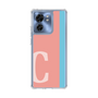 スリムプロテクションケース［ オリジナル - initial color line - C pink ］