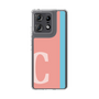 スリムプロテクションケース［ オリジナル - initial color line - C pink ］