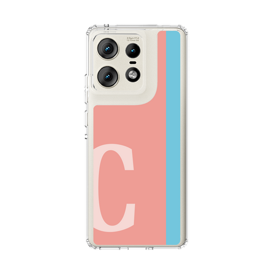 スリムプロテクションケース［ オリジナル - initial color line - C pink ］