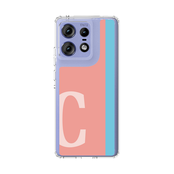 スリムプロテクションケース［ オリジナル - initial color line - C pink ］